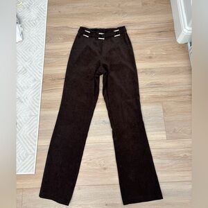 Y2K Elegant Brown Women's Pants